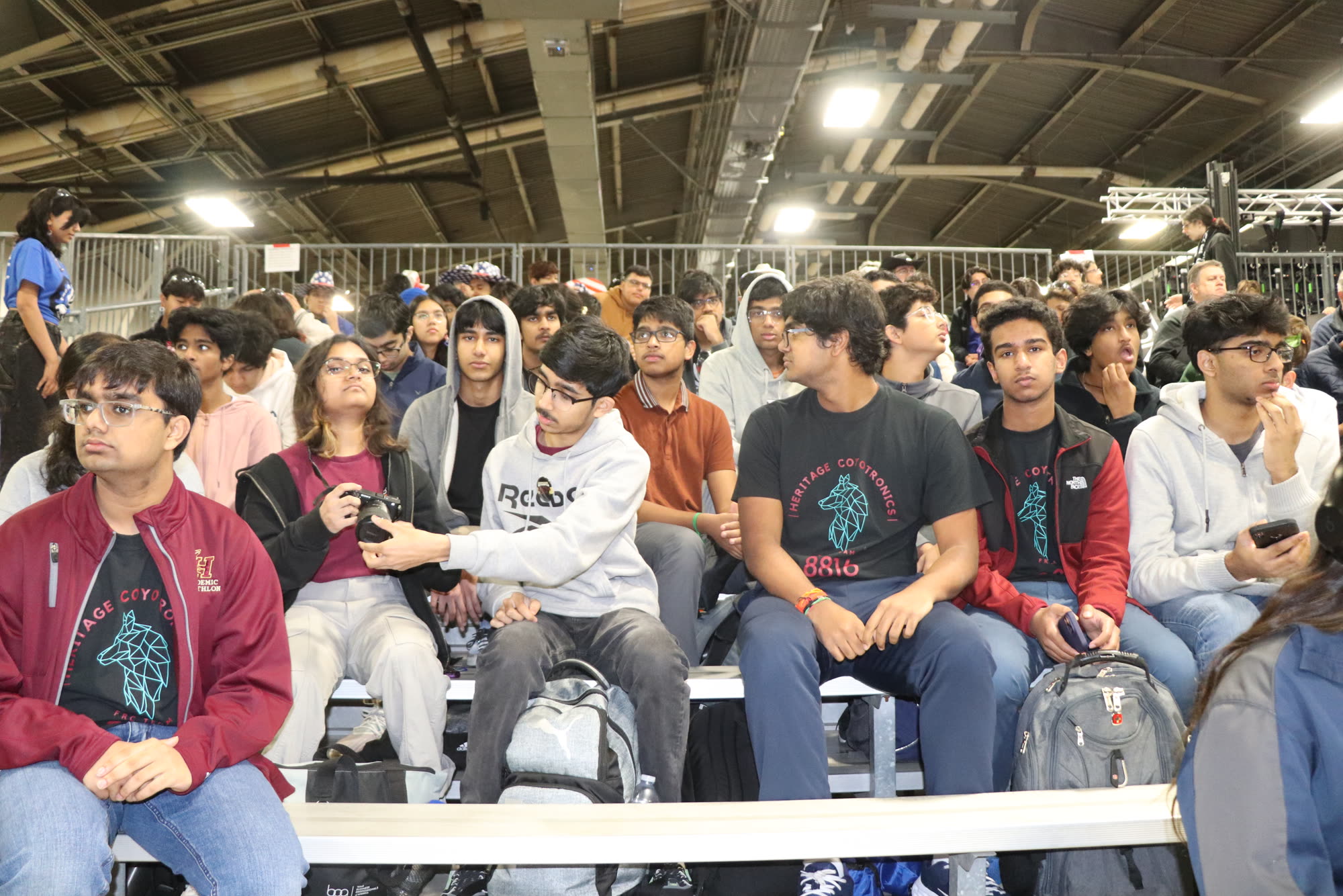 Crowd of Coyotronics members