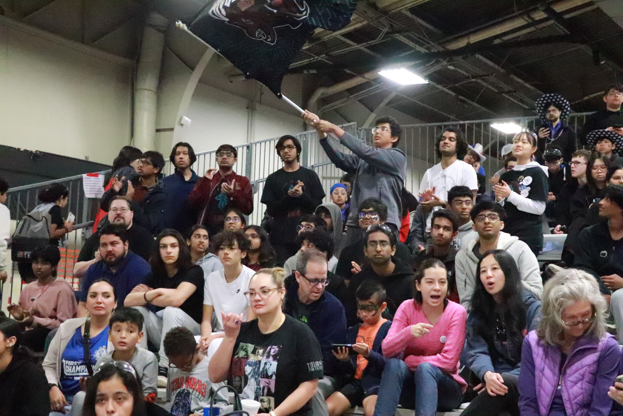 Coyotronics fans in the stands